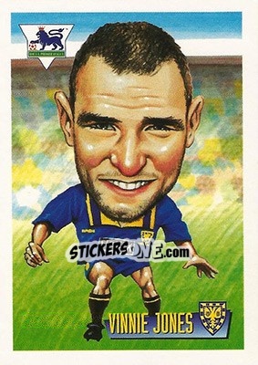 Sticker Vinnie Jones - English Premier League 1996-1997 n. 62 - Merlin