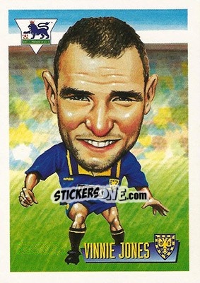 Cromo Vinnie Jones - English Premier League 1996-1997 - Merlin