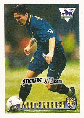 Cromo Øyvind Leonhardsen - English Premier League 1996-1997 - Merlin