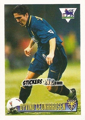 Sticker Øyvind Leonhardsen - English Premier League 1996-1997 n. 63 - Merlin
