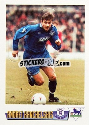 Sticker Andrei Kanchelskis - English Premier League 1996-1997 - Merlin