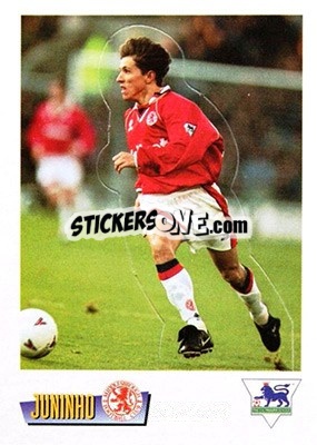 Sticker Juninho - English Premier League 1996-1997 - Merlin