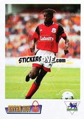Sticker Bryan Roy - English Premier League 1996-1997 n. S14 - Merlin