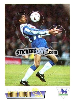 Sticker Mark Bright - English Premier League 1996-1997 n. S15 - Merlin