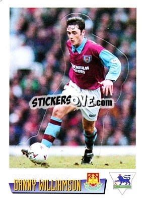 Cromo Danny Williamson - English Premier League 1996-1997 - Merlin