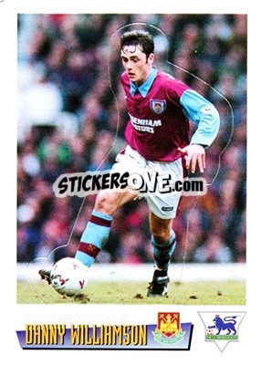 Sticker Danny Williamson - English Premier League 1996-1997 n. S19 - Merlin