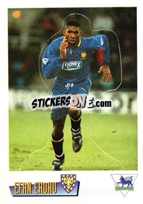 Sticker Efan Ekoku - English Premier League 1996-1997 - Merlin