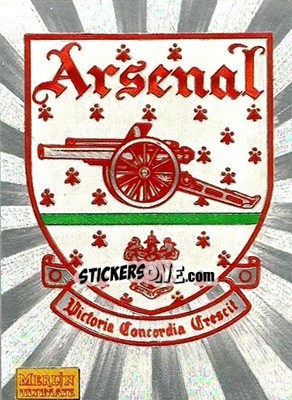 Sticker Metallic Club Badge - English Premier League 1995-1996 n. 1 - Merlin