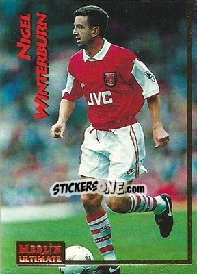 Sticker Nigel Winterburn - English Premier League 1995-1996 n. 3 - Merlin