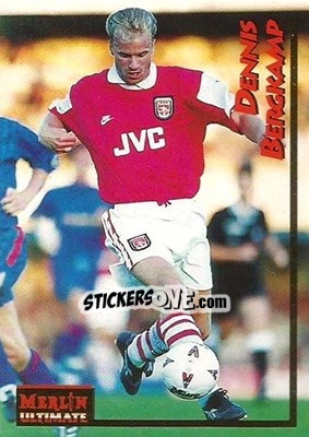 Sticker Dennis Bergkamp - English Premier League 1995-1996 - Merlin