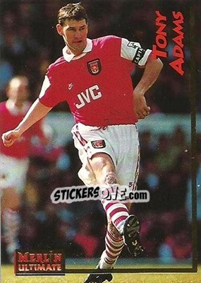 Cromo Tony Adams - English Premier League 1995-1996 - Merlin