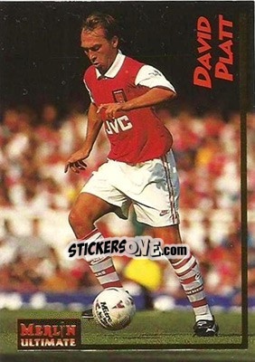 Sticker David Platt - English Premier League 1995-1996 - Merlin