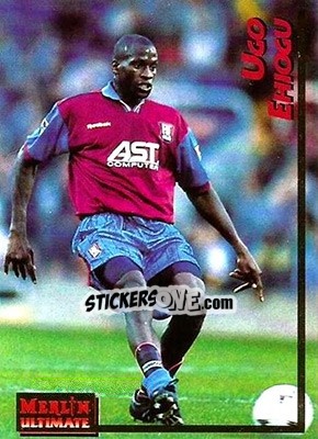 Sticker Ugo Ehiogu - English Premier League 1995-1996 - Merlin