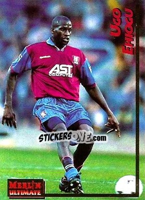 Sticker Ugo Ehiogu - English Premier League 1995-1996 n. 14 - Merlin