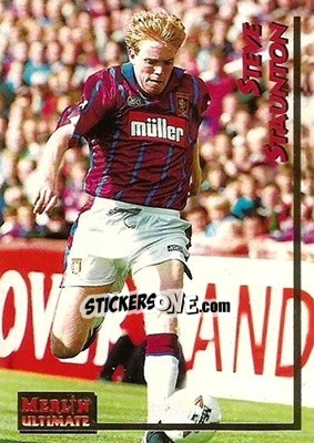Cromo Steve Staunton - English Premier League 1995-1996 - Merlin