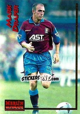 Sticker Mark Draper - English Premier League 1995-1996 - Merlin