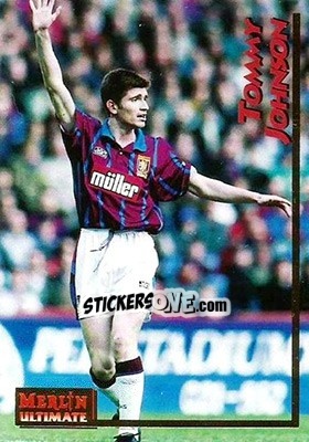 Cromo Tommy Johnson - English Premier League 1995-1996 - Merlin