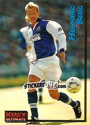 Cromo Henning Berg - English Premier League 1995-1996 - Merlin