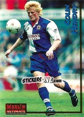 Cromo Colin Hendry - English Premier League 1995-1996 - Merlin