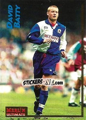 Cromo David Batty - English Premier League 1995-1996 - Merlin