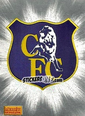 Sticker Metallic Club Badge - English Premier League 1995-1996 n. 49 - Merlin