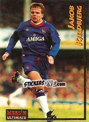 Cromo Jakob Kjeldberg - English Premier League 1995-1996 - Merlin