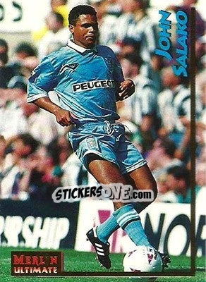 Cromo John Salako - English Premier League 1995-1996 - Merlin