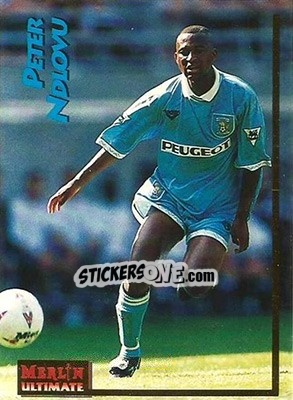 Cromo Peter Ndlovu - English Premier League 1995-1996 - Merlin