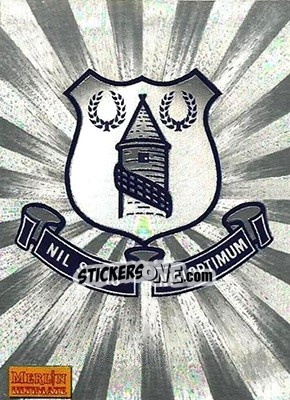 Sticker Metallic Club Badge - English Premier League 1995-1996 n. 73 - Merlin