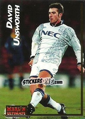 Sticker David Unsworth - English Premier League 1995-1996 n. 76 - Merlin
