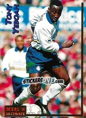 Cromo Tony Yeboah - English Premier League 1995-1996 - Merlin
