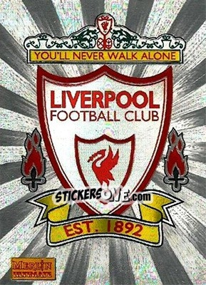Sticker Metallic Club Badge - English Premier League 1995-1996 n. 97 - Merlin