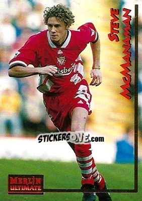 Cromo Steve McManaman - English Premier League 1995-1996 - Merlin