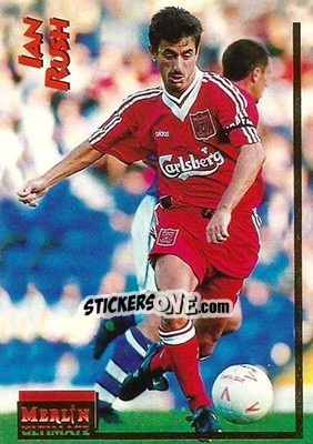 Sticker Ian Rush - English Premier League 1995-1996 - Merlin