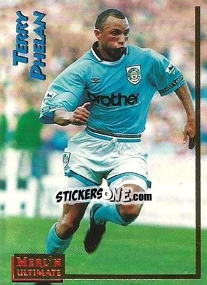Cromo Terry Phelan - English Premier League 1995-1996 - Merlin