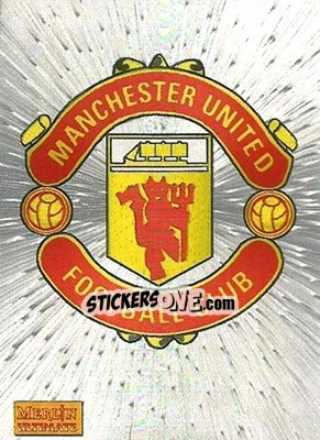 Sticker Metallic Club Badge - English Premier League 1995-1996 n. 121 - Merlin