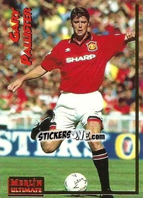 Cromo Gary Pallister - English Premier League 1995-1996 - Merlin