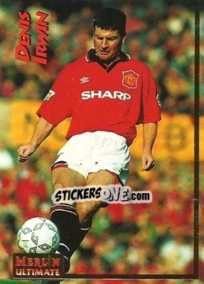 Sticker Denis Irwin - English Premier League 1995-1996 - Merlin