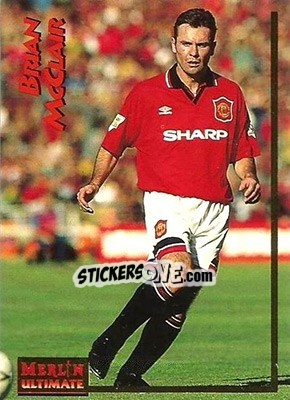 Cromo Brian McClair - English Premier League 1995-1996 - Merlin