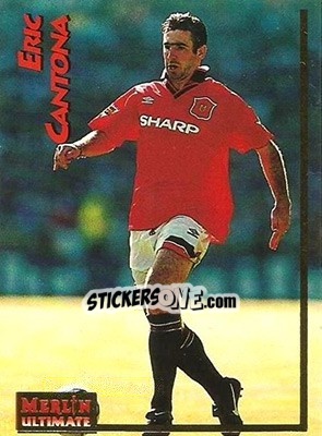 Sticker Eric Cantona - English Premier League 1995-1996 n. 129 - Merlin