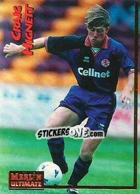 Sticker Craig Hignett - English Premier League 1995-1996 - Merlin