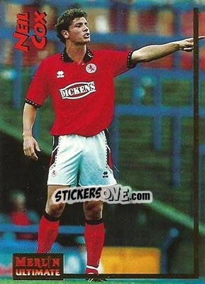 Cromo Nil Cox - English Premier League 1995-1996 - Merlin