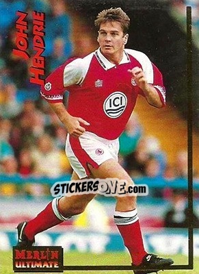 Cromo John Hendrie - English Premier League 1995-1996 - Merlin