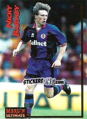 Sticker Nicky Barmby - English Premier League 1995-1996 - Merlin