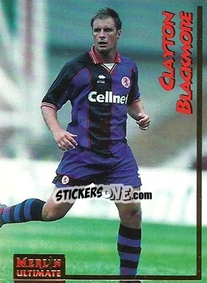Cromo Clayton Blackmore - English Premier League 1995-1996 - Merlin