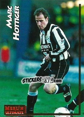 Cromo Marc Hottiger - English Premier League 1995-1996 - Merlin