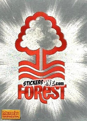 Sticker Metallic Club Badge - English Premier League 1995-1996 n. 157 - Merlin