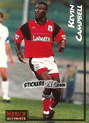 Sticker Kevin Campbell - English Premier League 1995-1996 - Merlin
