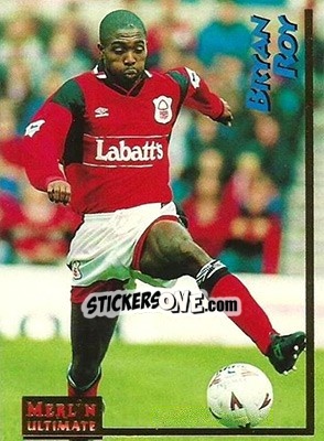 Cromo Bryan Roy - English Premier League 1995-1996 - Merlin