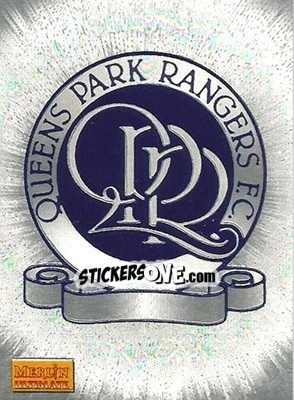 Sticker Metallic Club Badge - English Premier League 1995-1996 n. 169 - Merlin